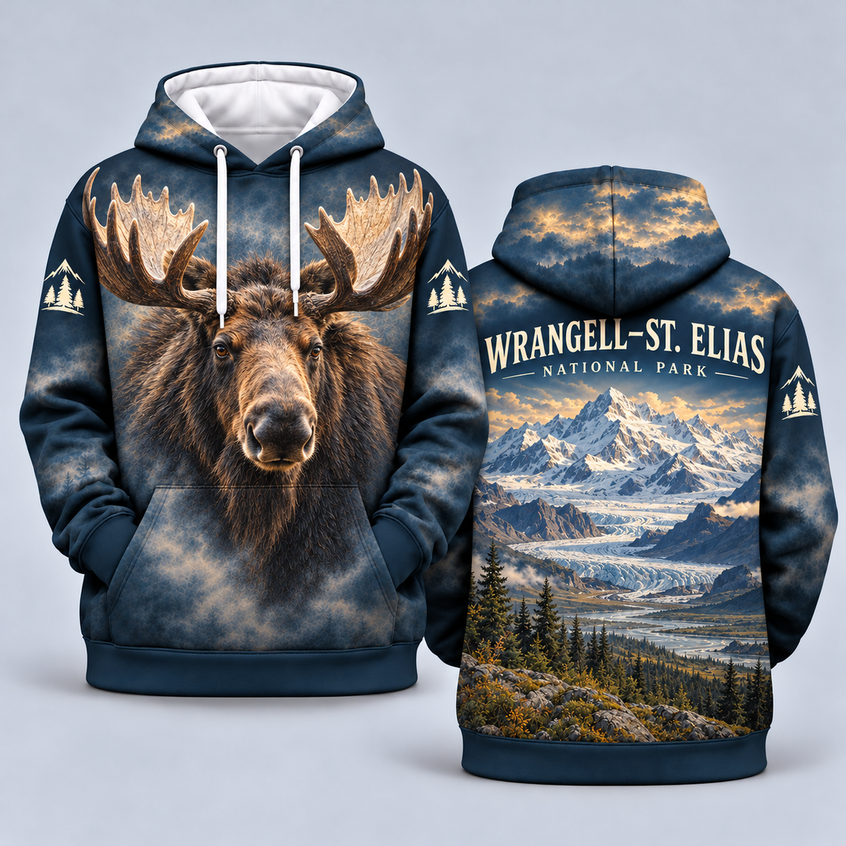 Wrangell–St. Elias National Park Wildlife Hoodies