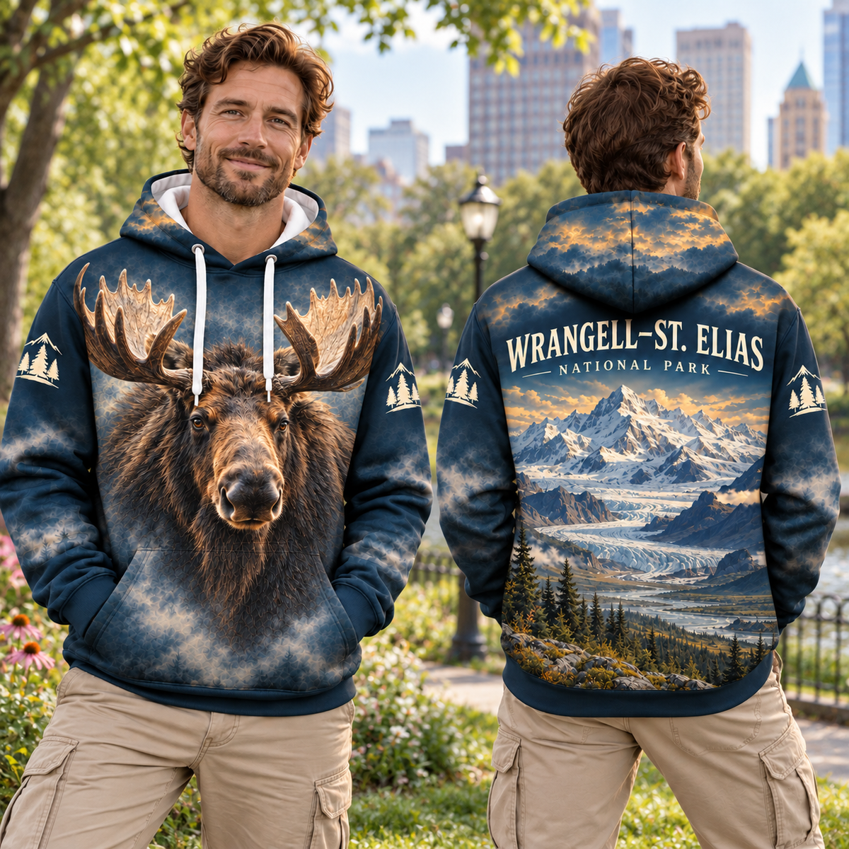 Wrangell–St. Elias National Park Wildlife Hoodies