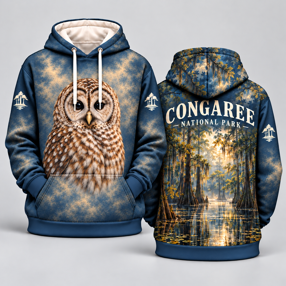 Congaree National Park Wildlife Hoodies