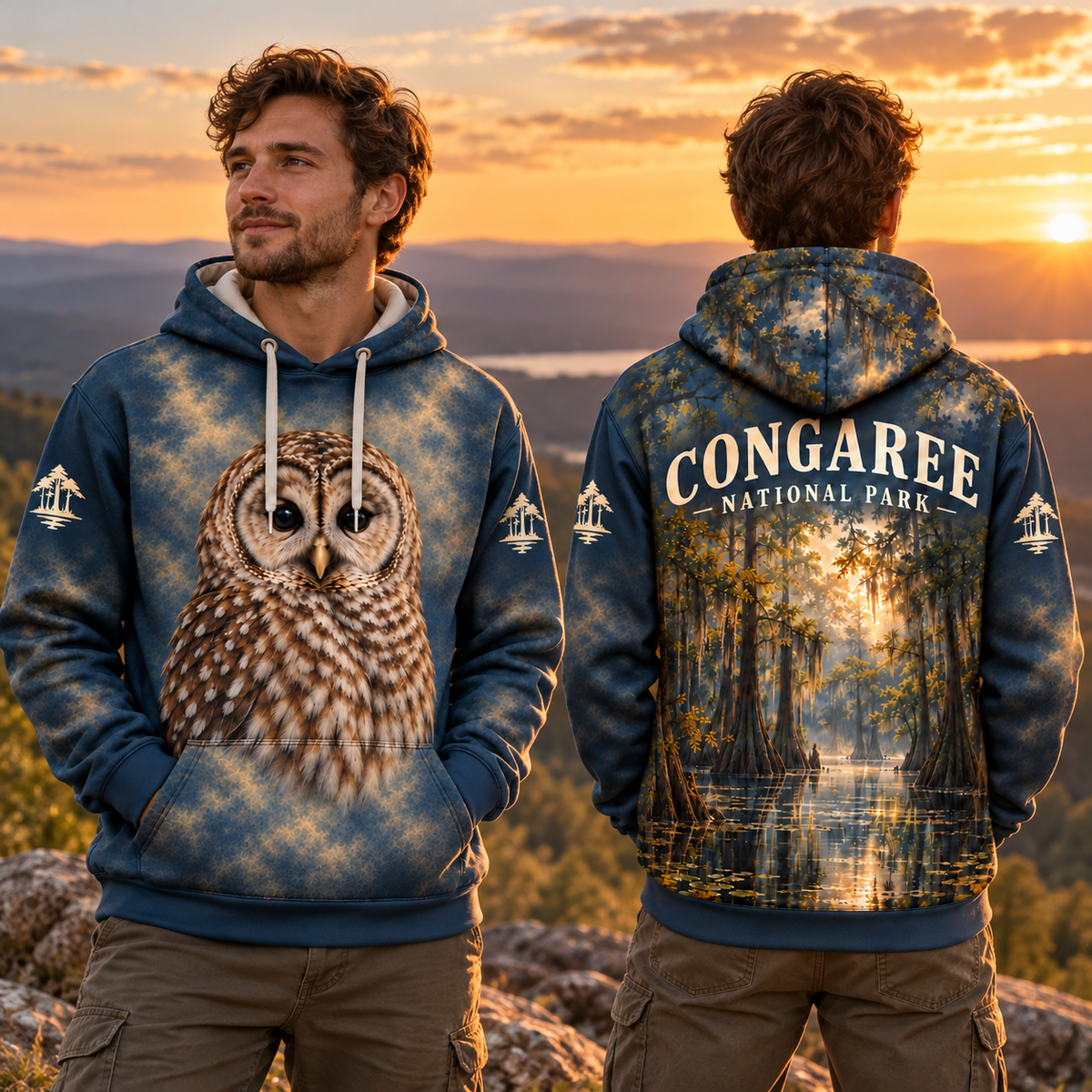Congaree National Park Wildlife Hoodies