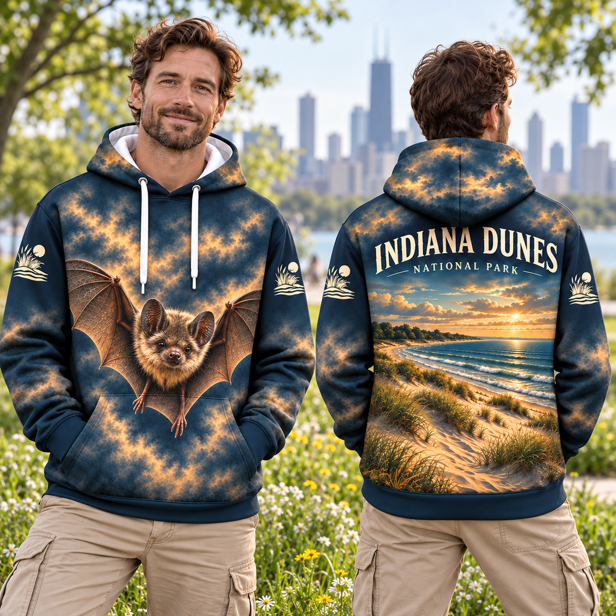 Indiana Dunes National Park Wildlife Hoodies