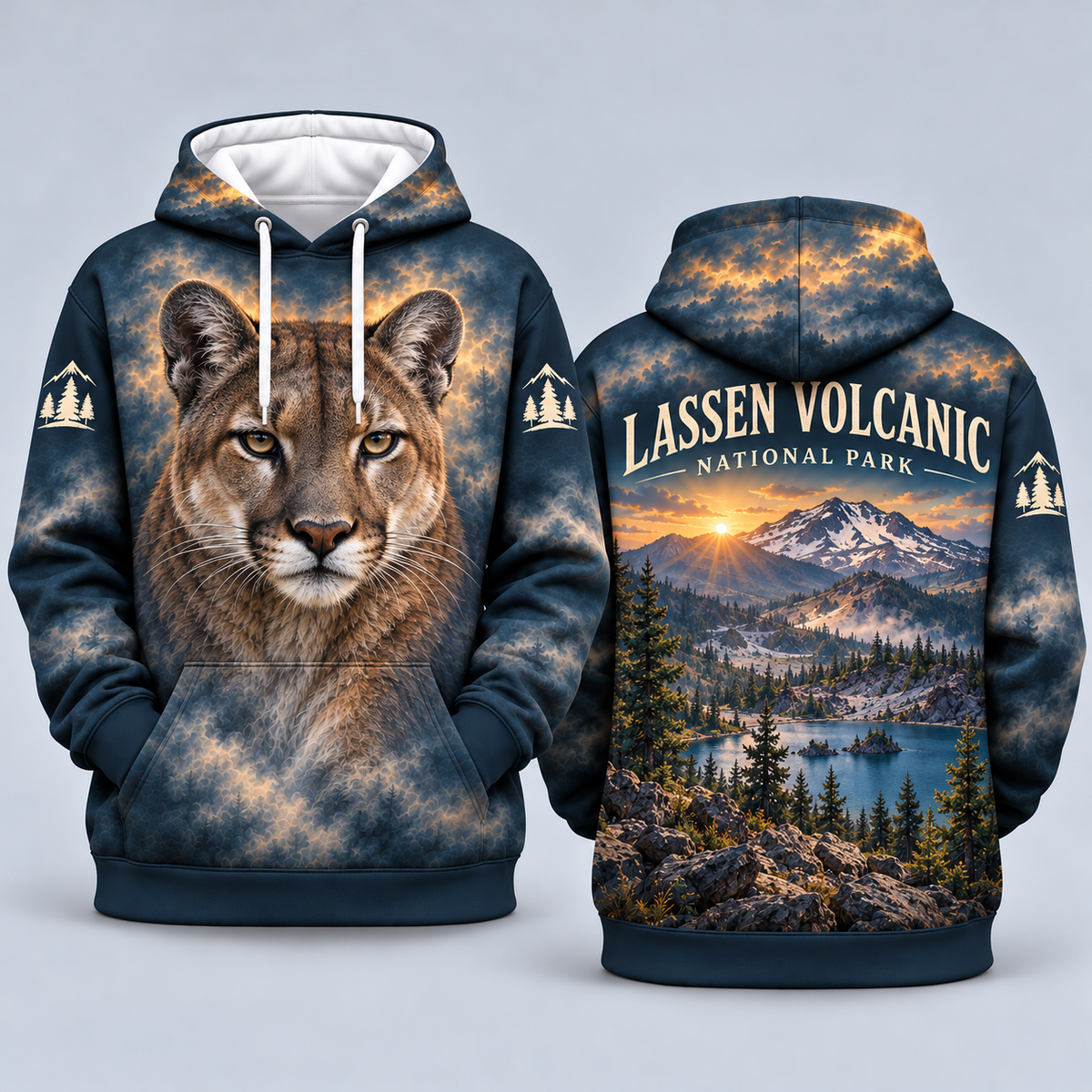 Lassen Volcanic National Park Wildlife Hoodies