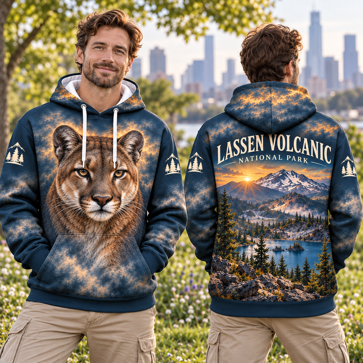 Lassen Volcanic National Park Wildlife Hoodies