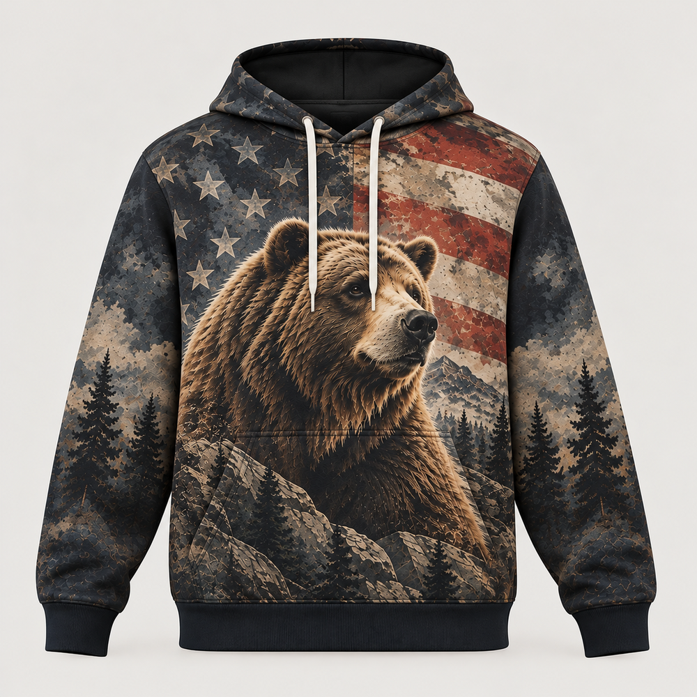 Brown Bear | Wild Animal Hoodies