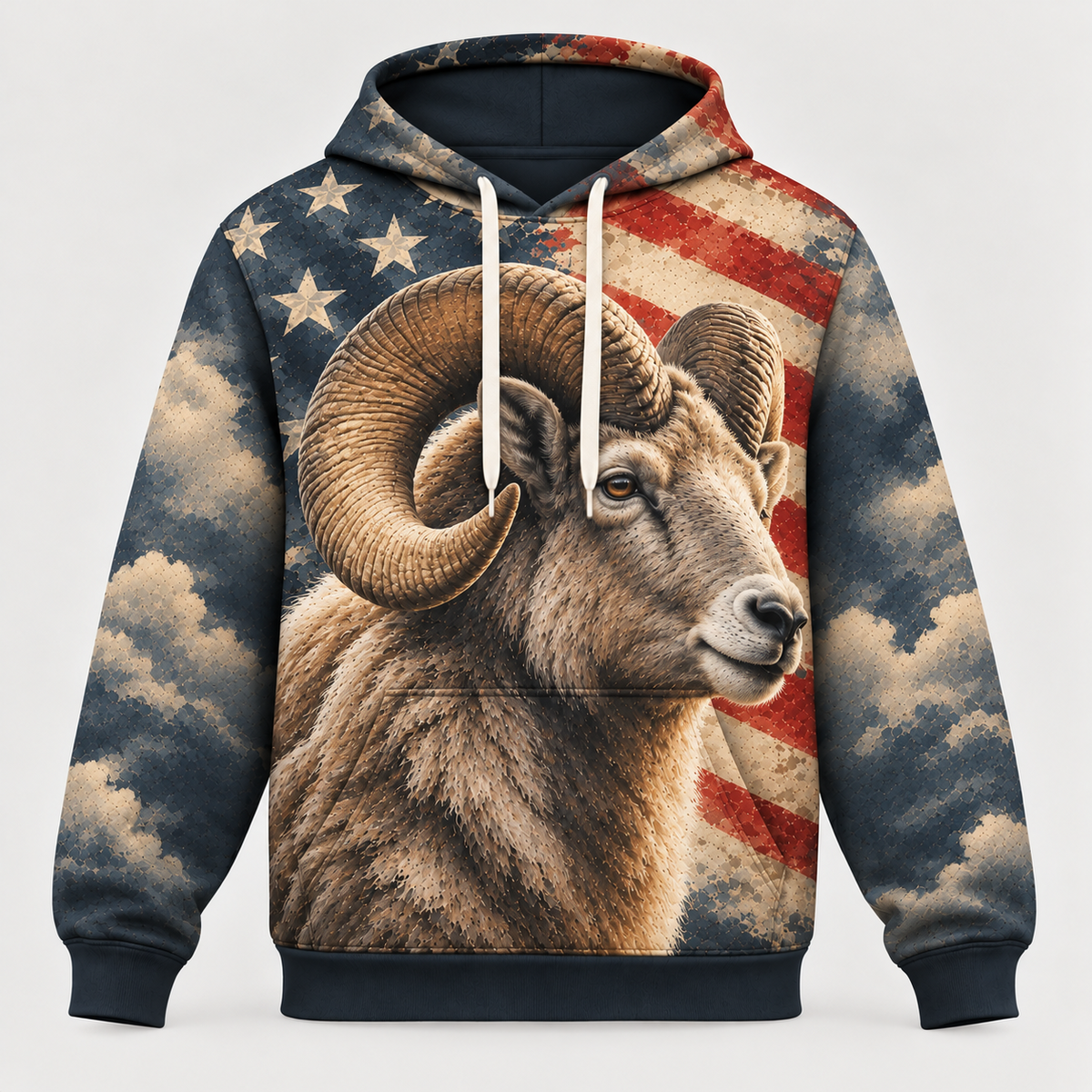 Bighorn Sheep | Wild Animal Hoodies