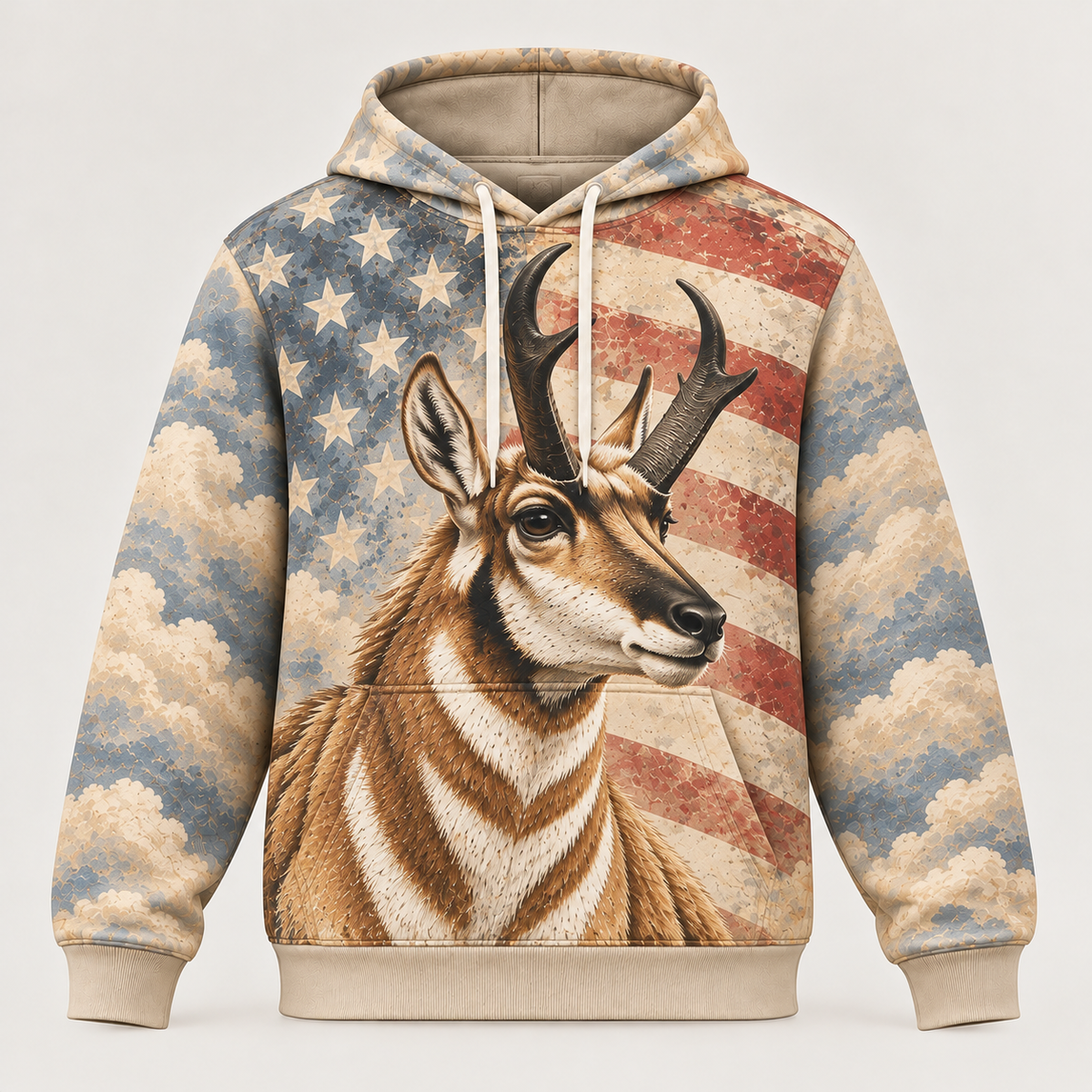 Pronghorn | Wild Animal Hoodies