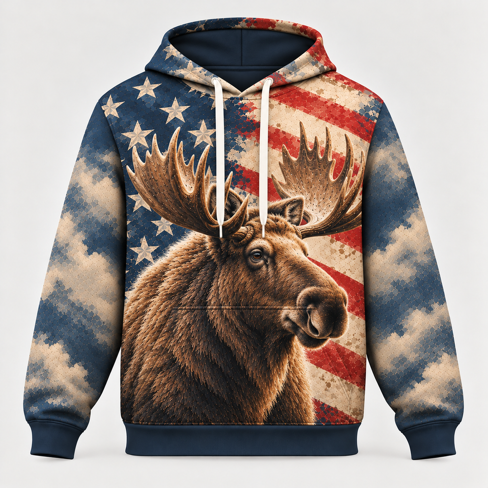 Moose | Wild Animal Hoodies