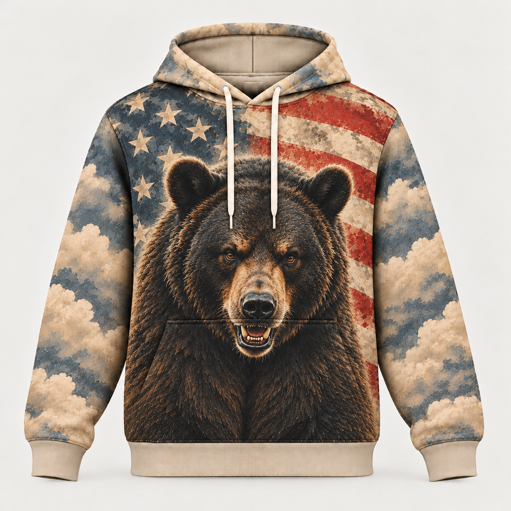 American Black Bear | Wild Animal Hoodies