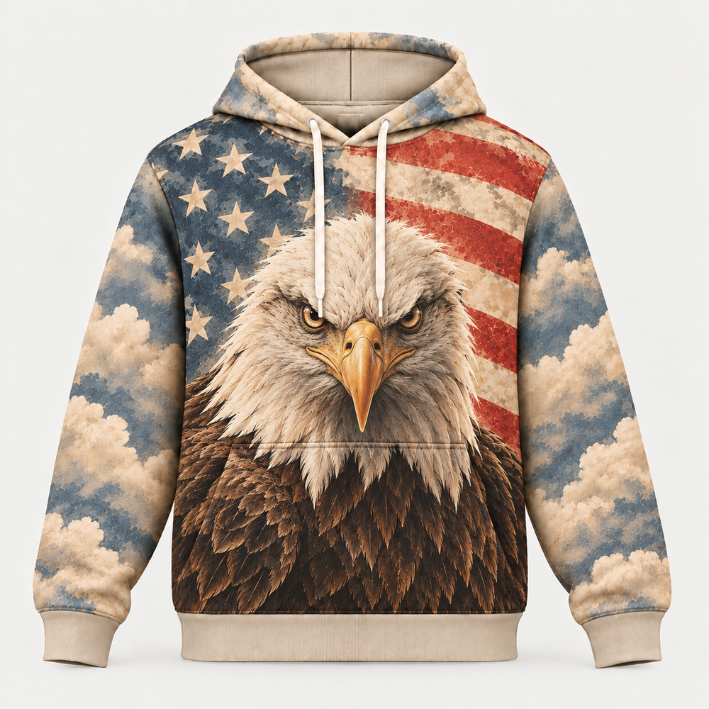 Bald Eagle | Wild Animal Hoodies