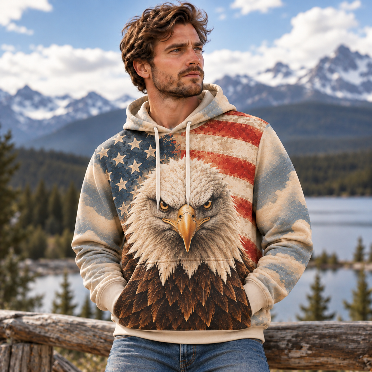 Bald Eagle | Wild Animal Hoodies