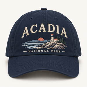 Acadia National Park Embroidered Hat