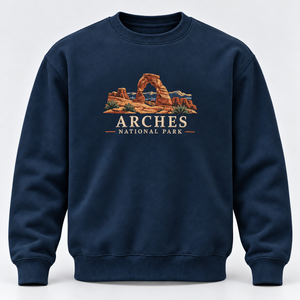 Arches National Park Embroidered Sweatshirt