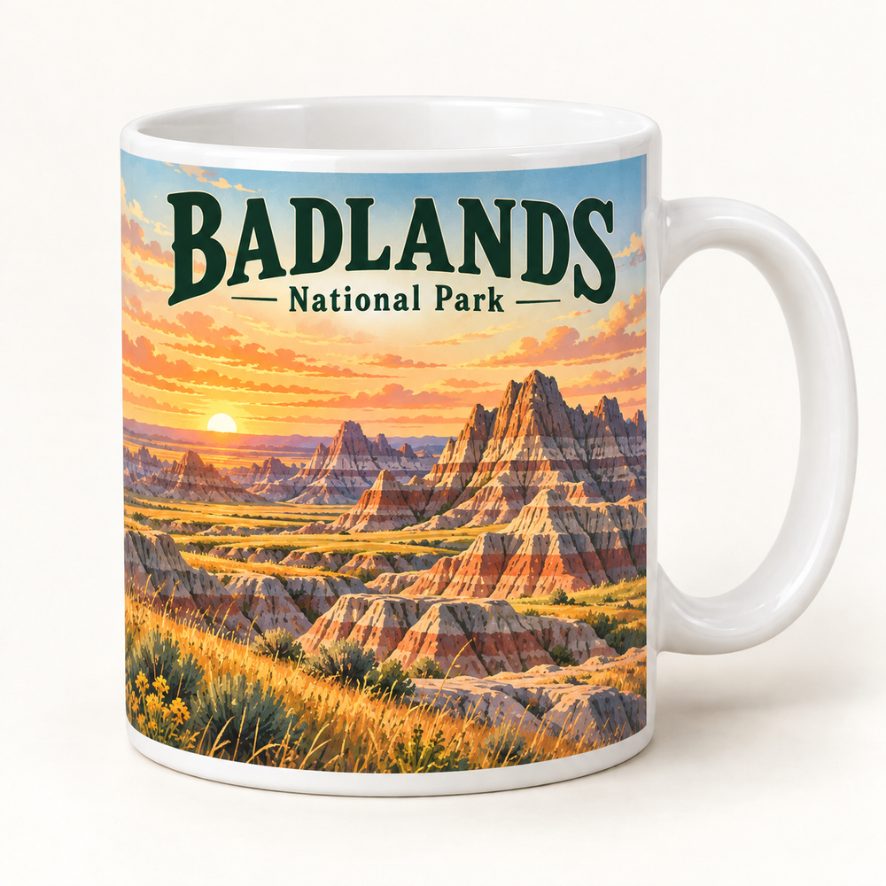 Badlands National Park Mug