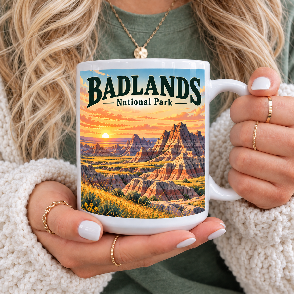 Badlands National Park Mug - photo 3