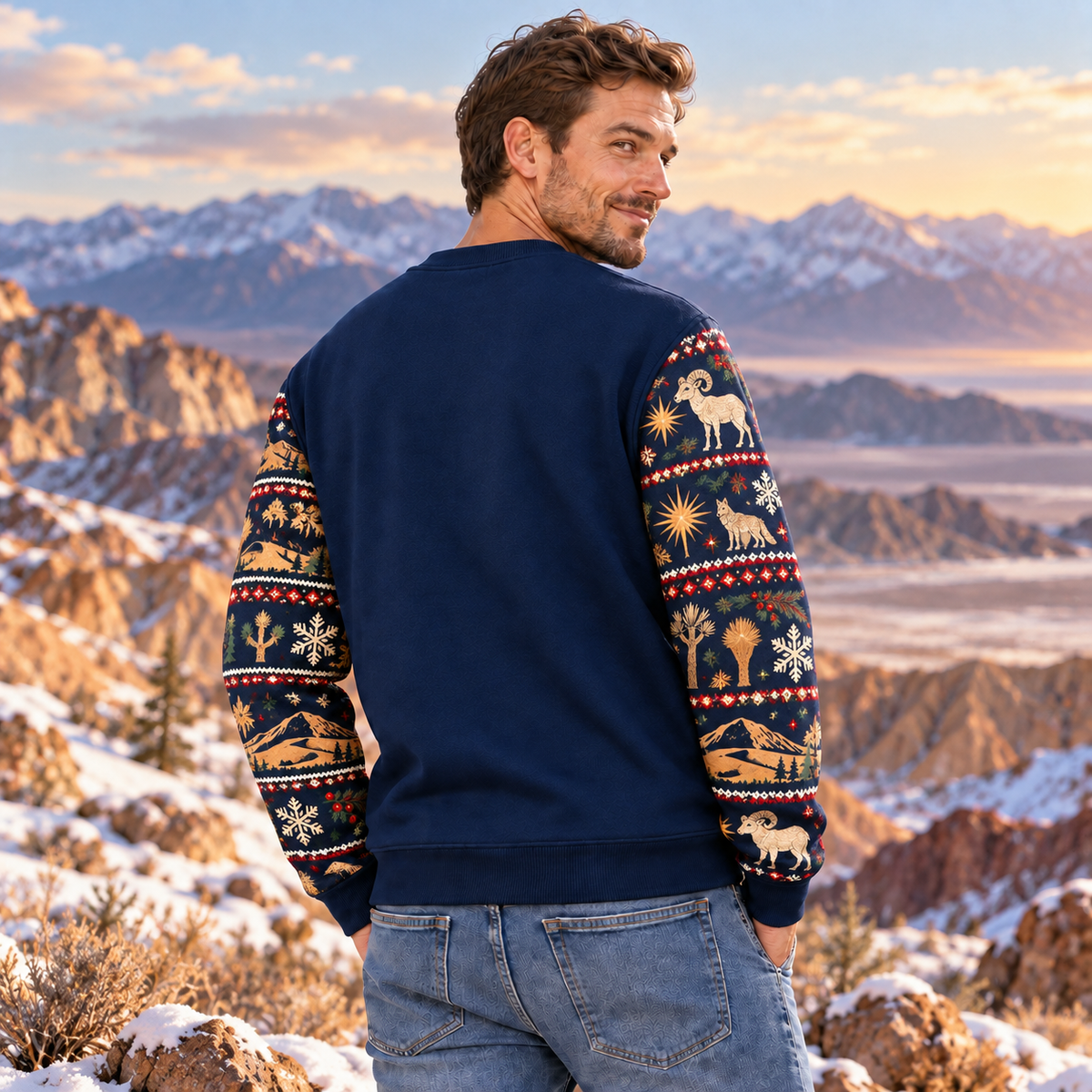Death Valley National Park Christmas Sweatshirt - photo 3
