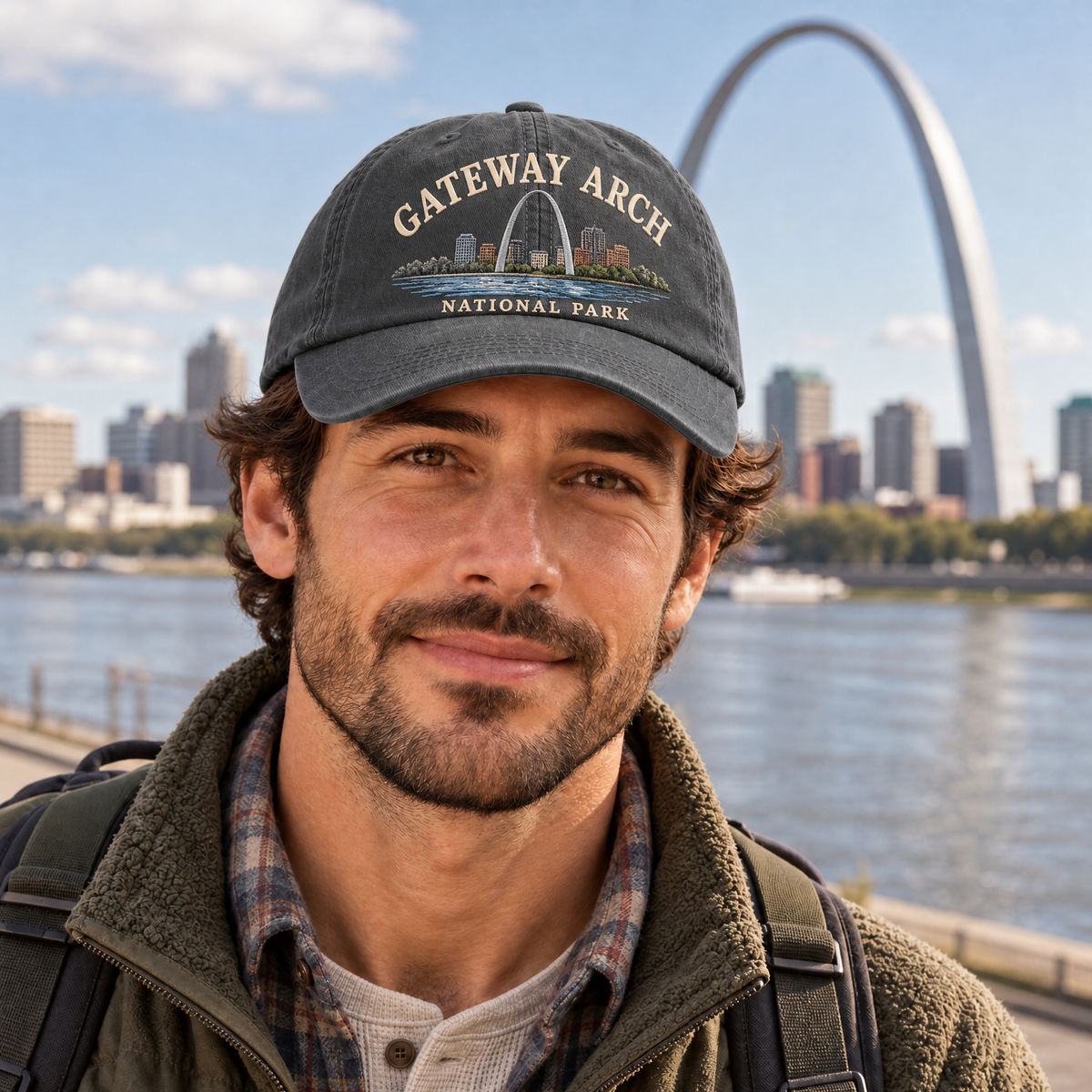 Gateway Arch National Park Embroidered Hat - photo 2