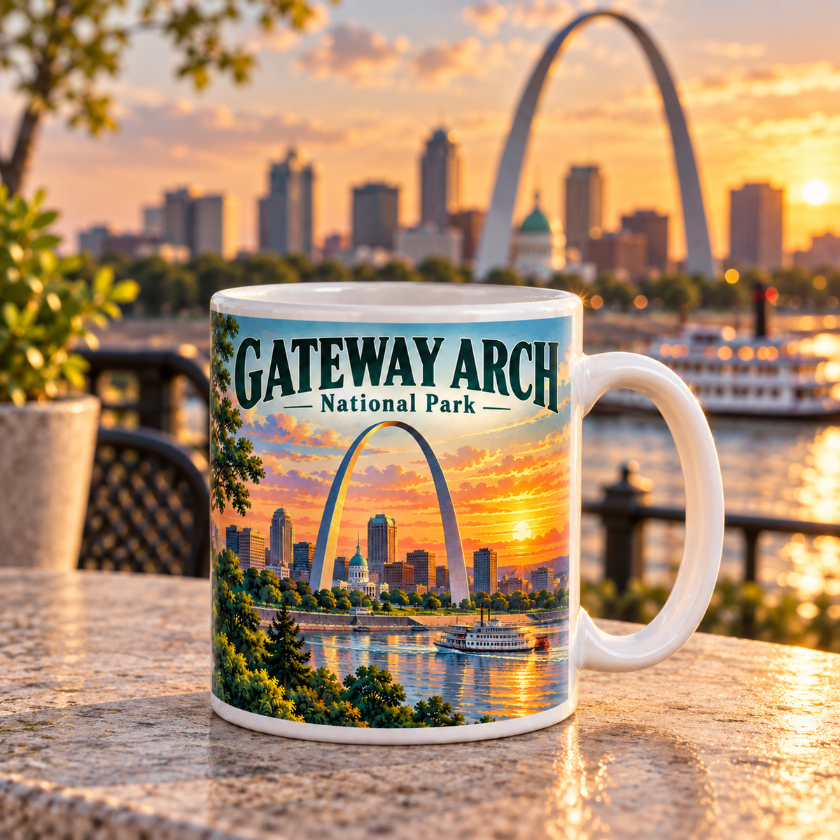 Gateway Arch National Park Mug - photo 2
