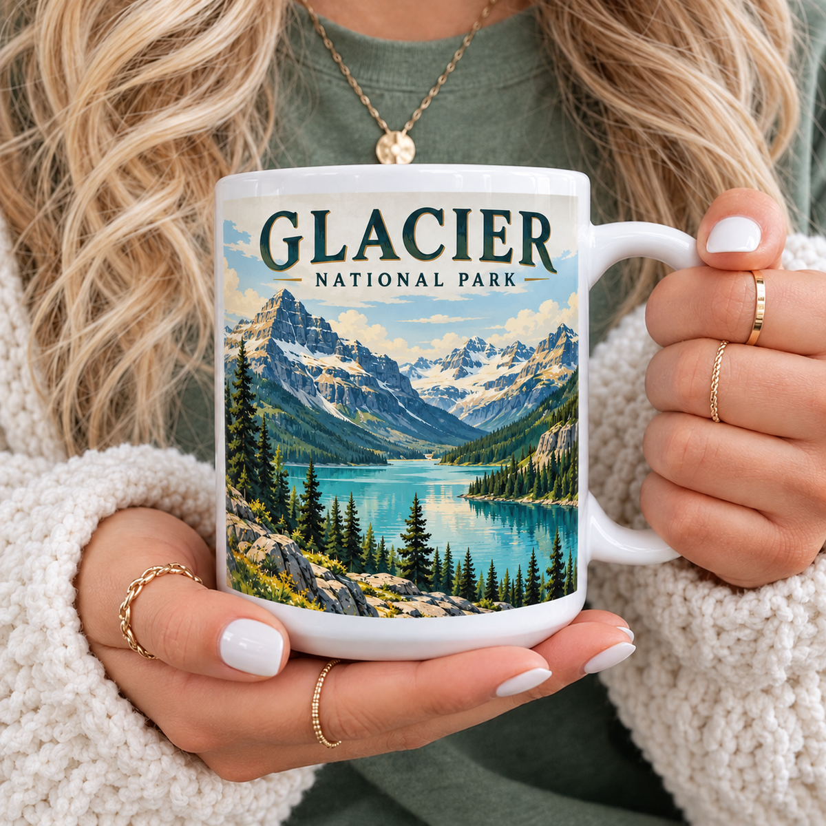 Glacier National Park Mug - photo 3