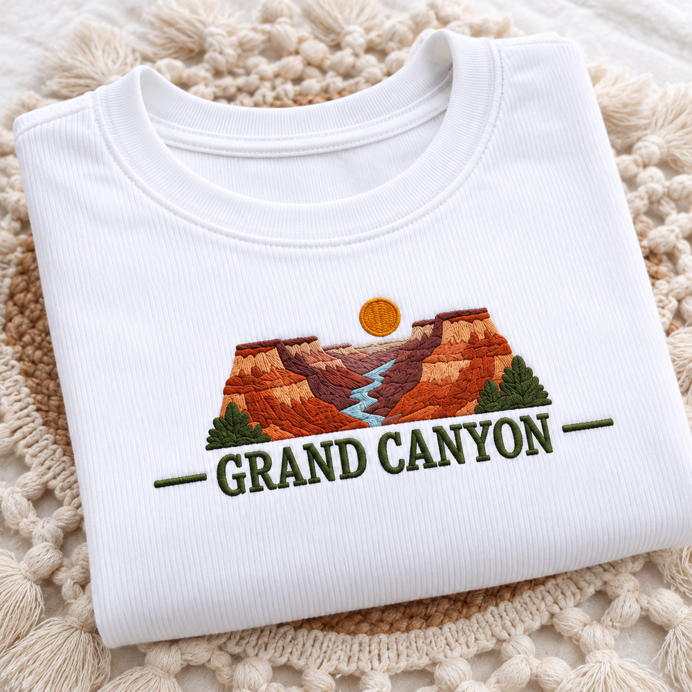 Grand Canyon National Park Cropped Baby Tee