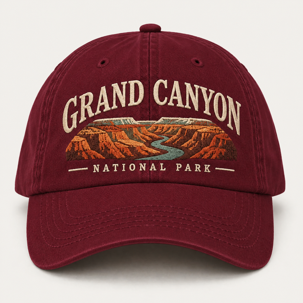 Grand Canyon National Park Embroidered Hat