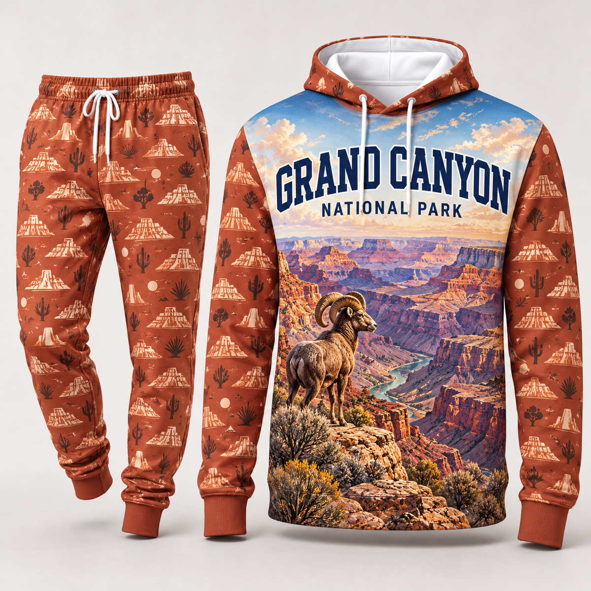 Grand Canyon National Park Hoodie & Sweatpants Set