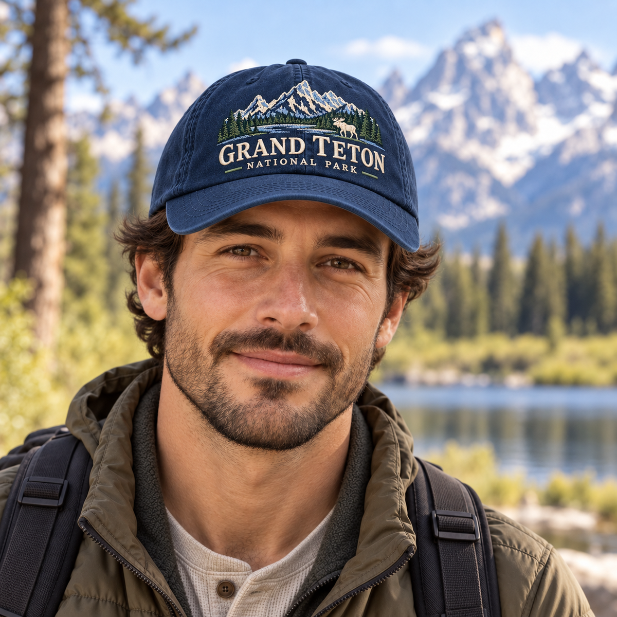 Grand Teton National Park Embroidered Hat - photo 2