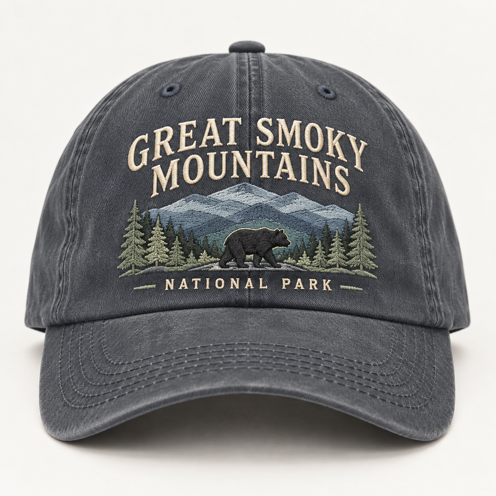 Great Smoky Mountains National Park Embroidered Hat