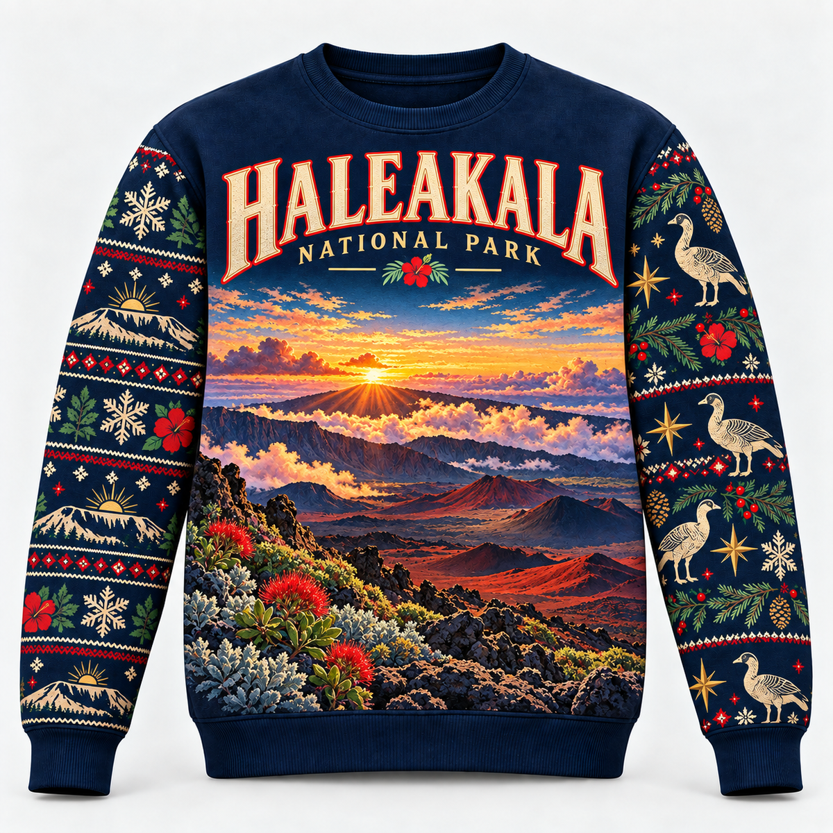 Haleakalā National Park Christmas Sweatshirt - photo 1