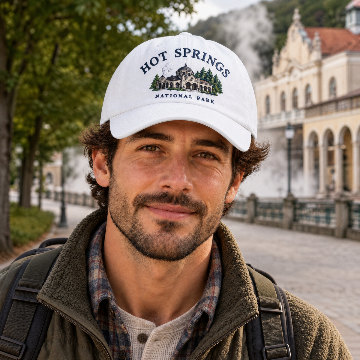 Hot Springs National Park Embroidered Hat - photo 2