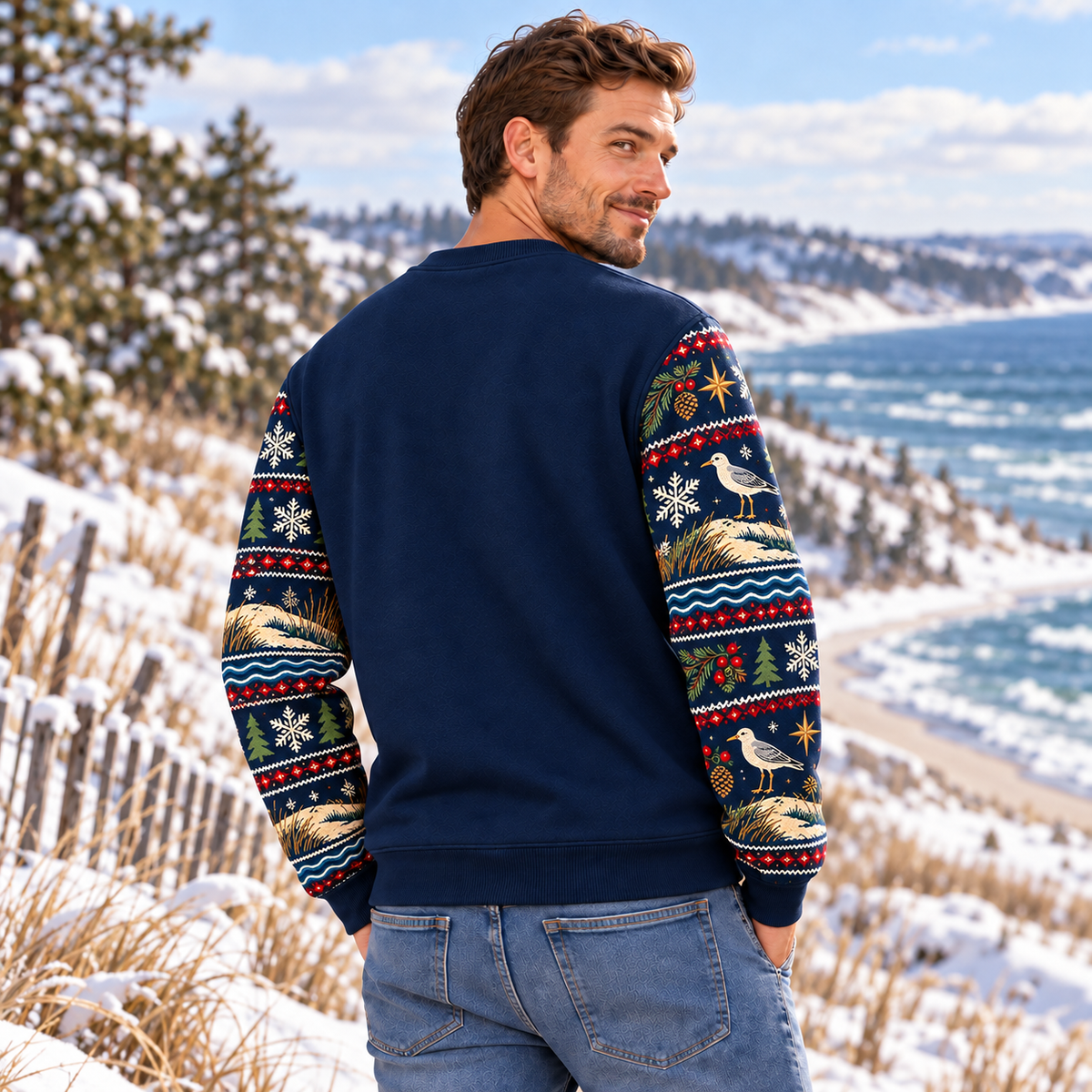 Indiana Dunes National Park Christmas Sweatshirt - photo 3