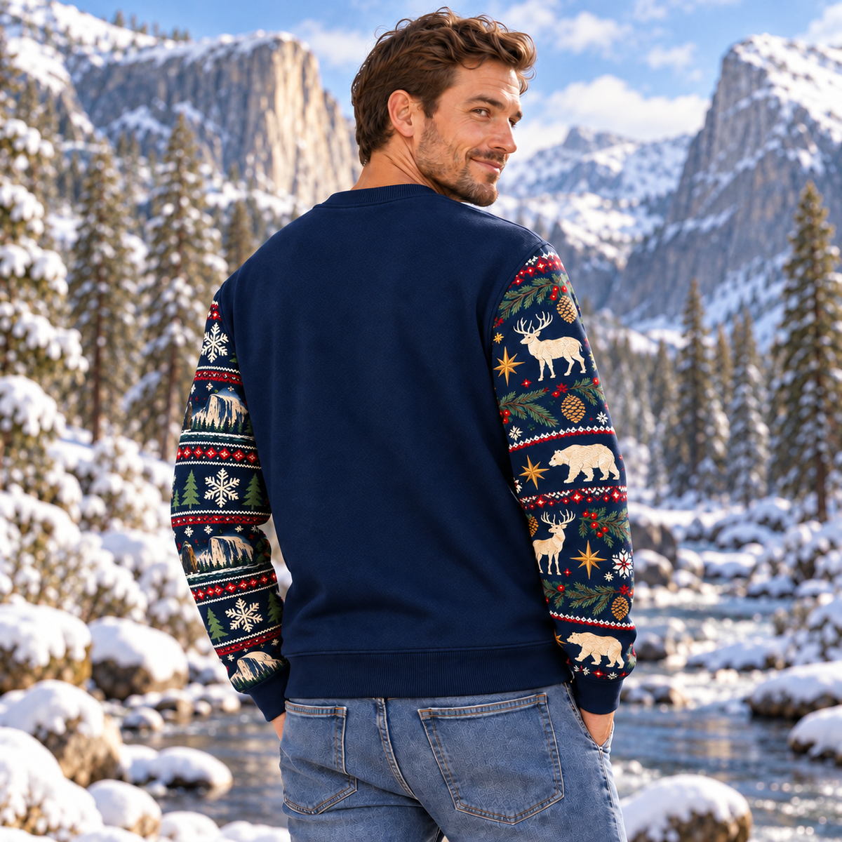 Kings Canyon National Park Christmas Sweatshirt - photo 3