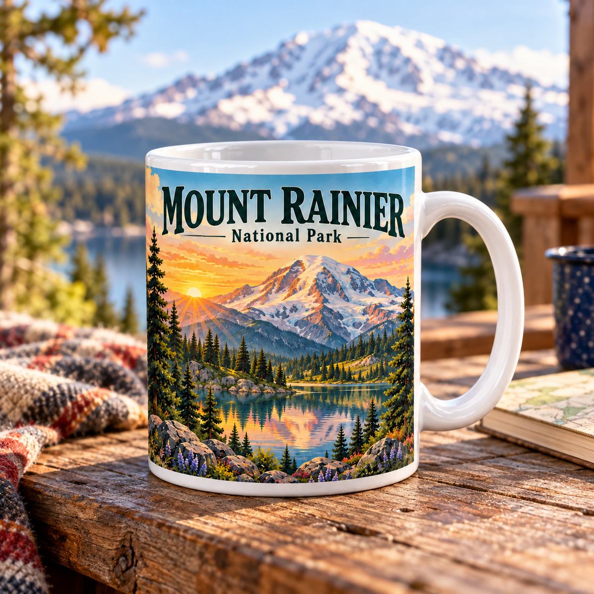 Mount Rainier National Park Mug - photo 2