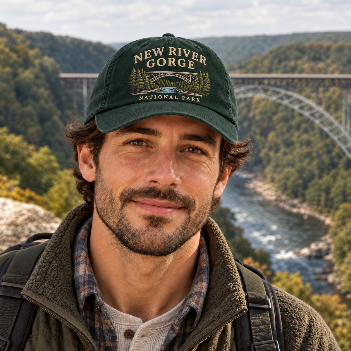 New River Gorge National Park Embroidered Hat - photo 2