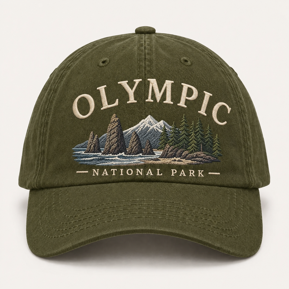 Olympic National Park Embroidered Hat