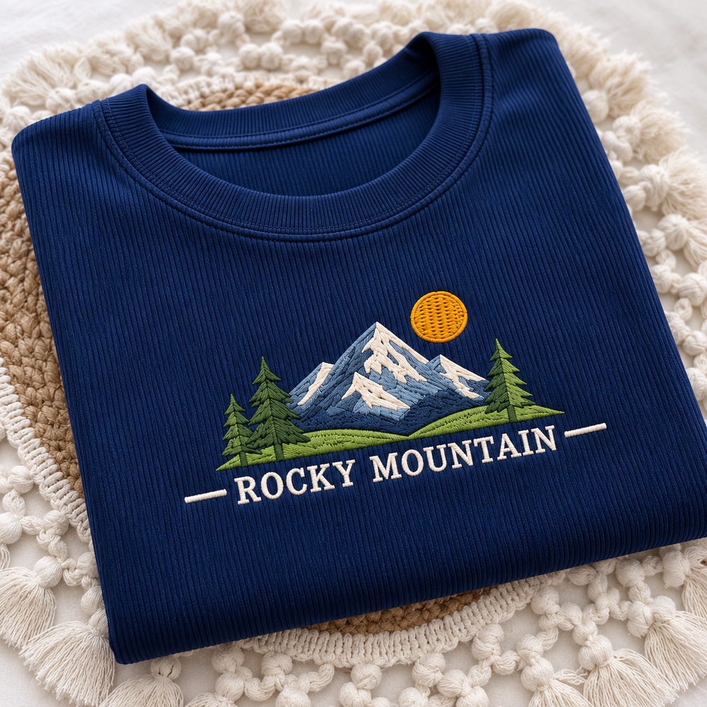 Rocky Mountain National Park Cropped Baby Tee