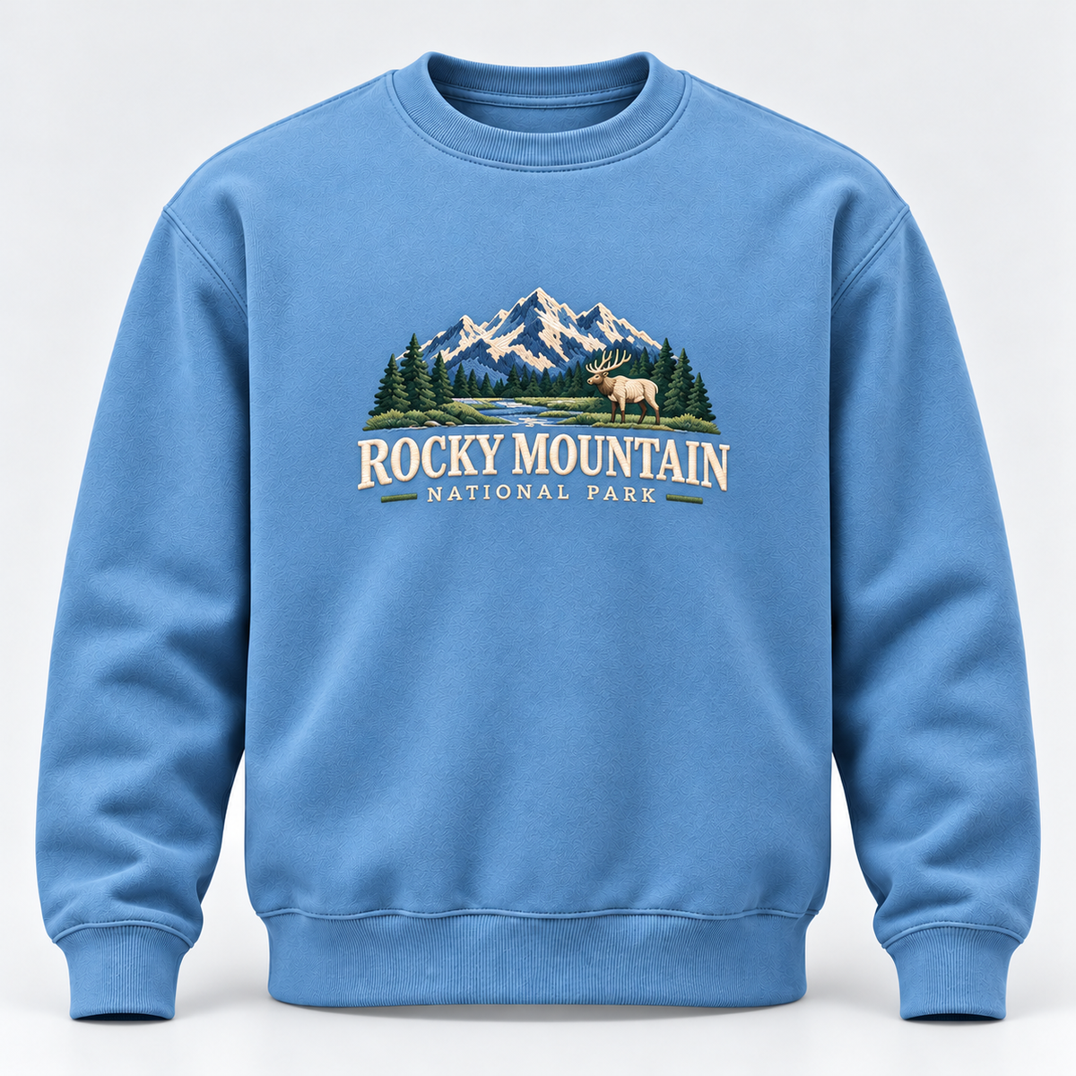 Rocky Mountain National Park Embroidered Sweatshirt