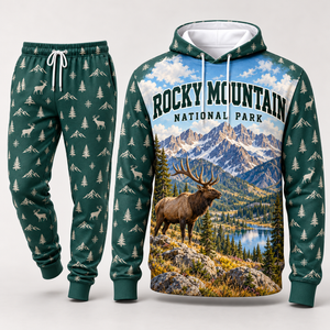 Rocky Mountain National Park Hoodie & Sweatpants Set