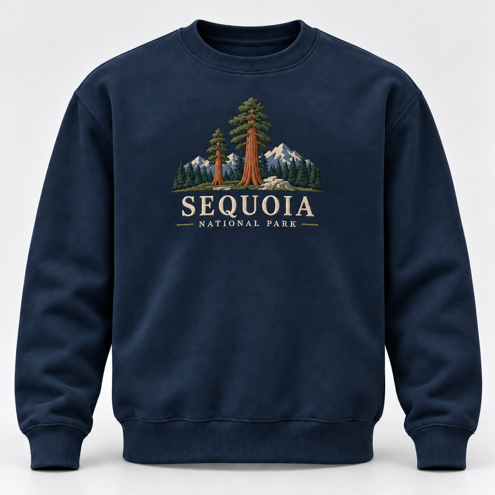 Sequoia National Park Embroidered Sweatshirt