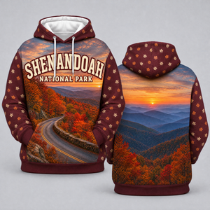 Shenandoah National Park Skyline Drive Fall Hoodie