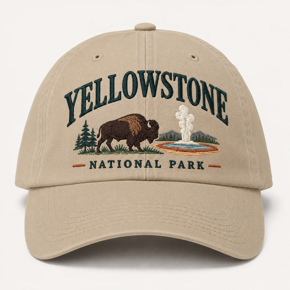 Yellowstone National Park Printed Hat