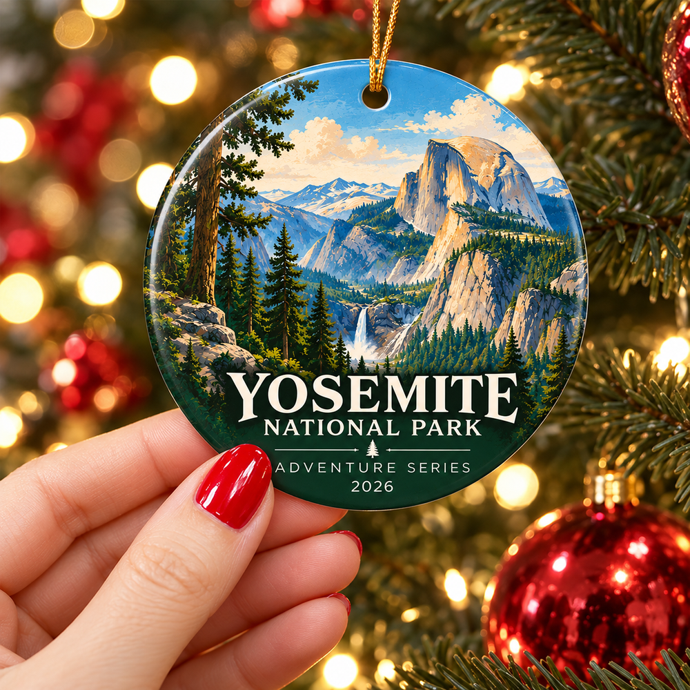 Yosemite National Park Christmas Ornament