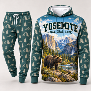 Yosemite National Park Hoodie & Sweatpants Set