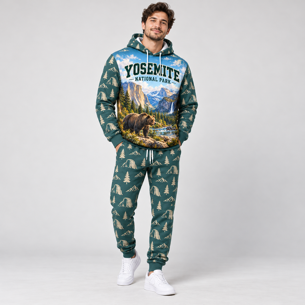 Yosemite National Park Hoodie & Sweatpants Set