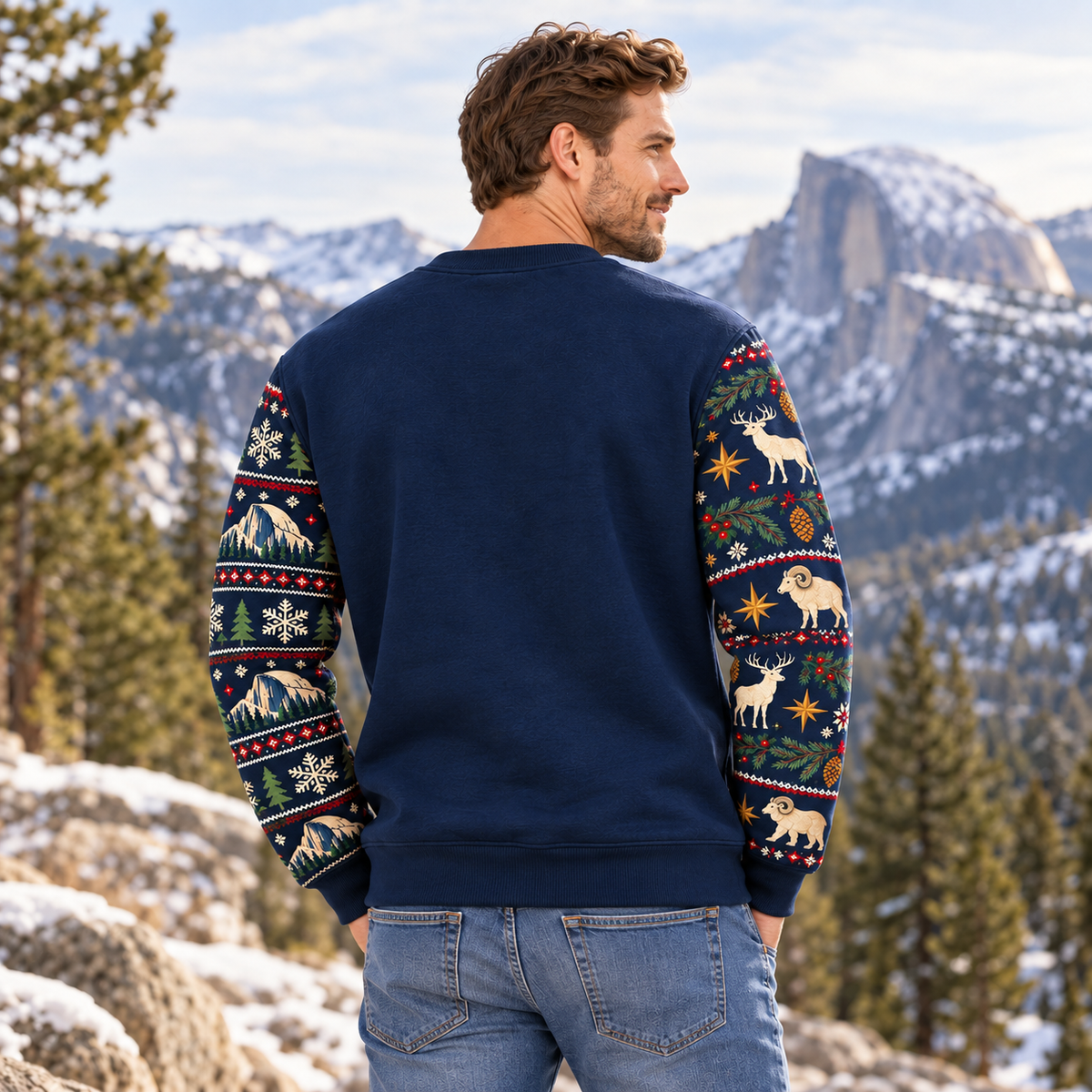 Zion National Park Christmas Sweatshirt - photo 3