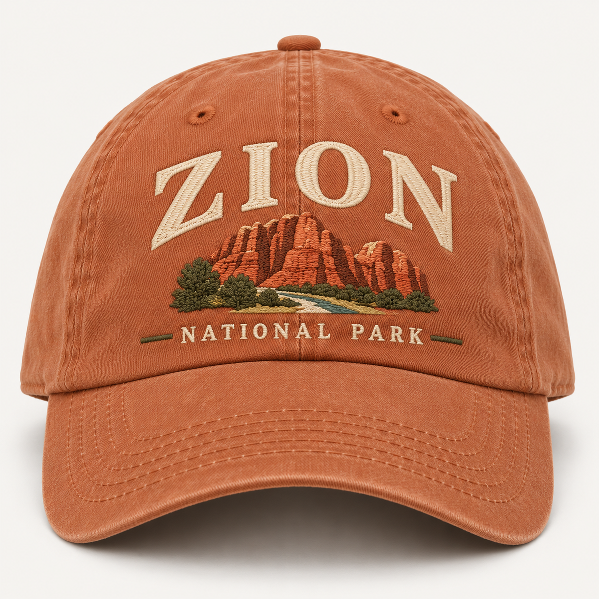 Zion National Park Embroidered Hat - photo 1